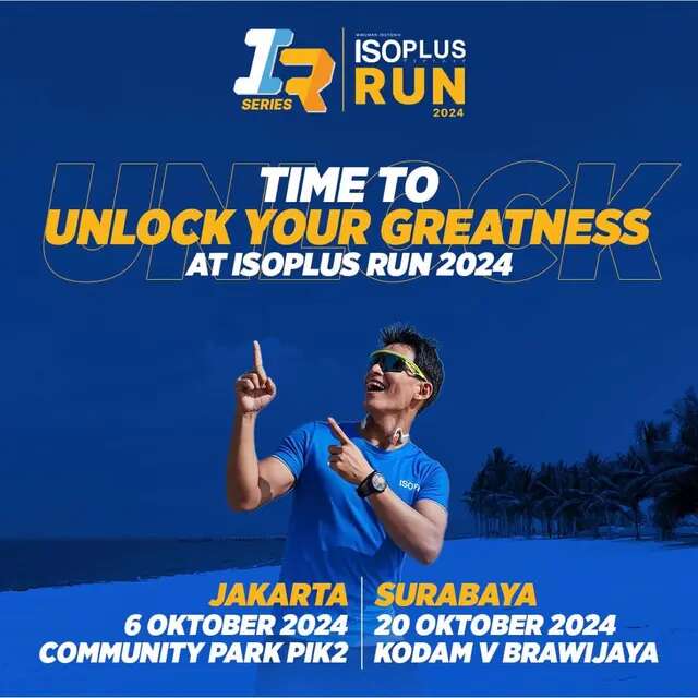 Ajang Lari ISOPLUS Run Series 2024 Segera Bergulir di Jakarta dan Surabaya, Begini Cara Pe...