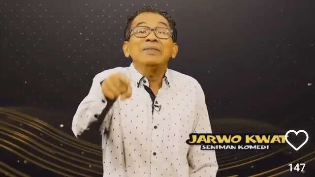 Jarwo Kwat Titip Pesan untuk Komeng yang Akan Menjalani Tugas Sebagai Anggota DPD RI