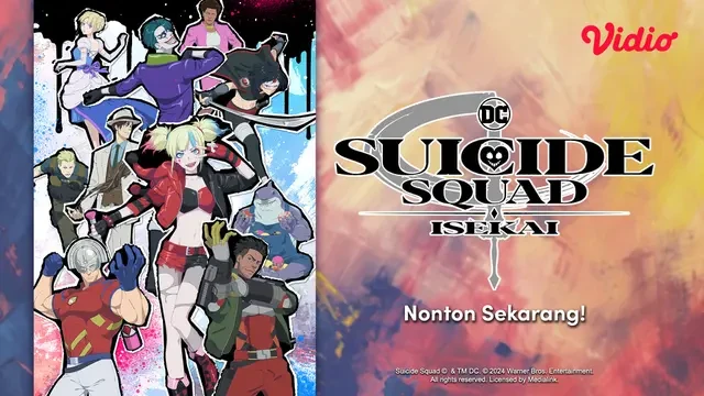 Sinopsis dan Link Nonton Anime Terbaru Suicide Squad ISEKAI di Vidio