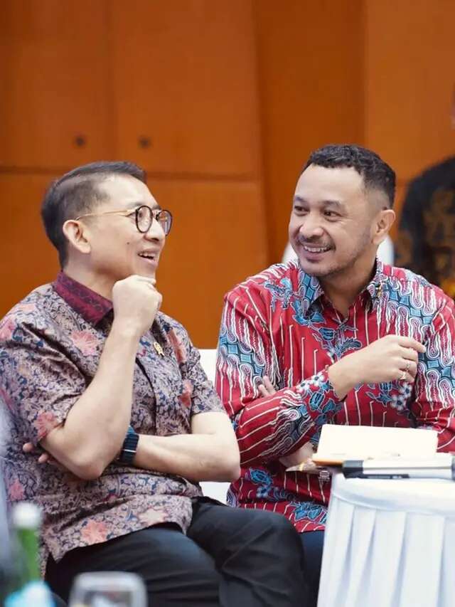 6 Potret Giring Dampingi Menteri Fadli Zon Dengar Aspirasi Para Seniman, Ingin Majukan Fil...