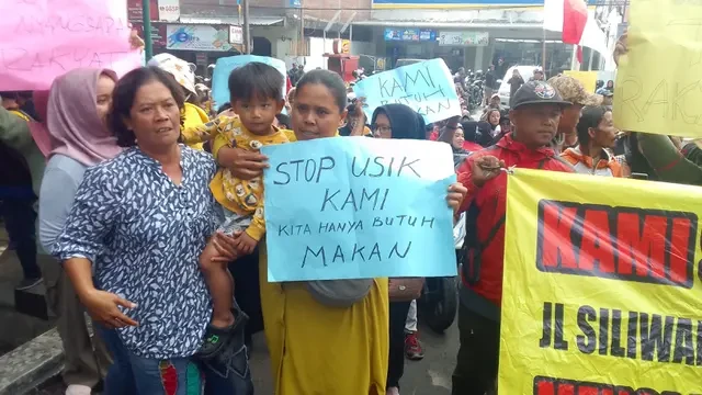 PKL Ingkar Janji, Minta Kembali Berjualan di Kawasan Pengkolan Garut