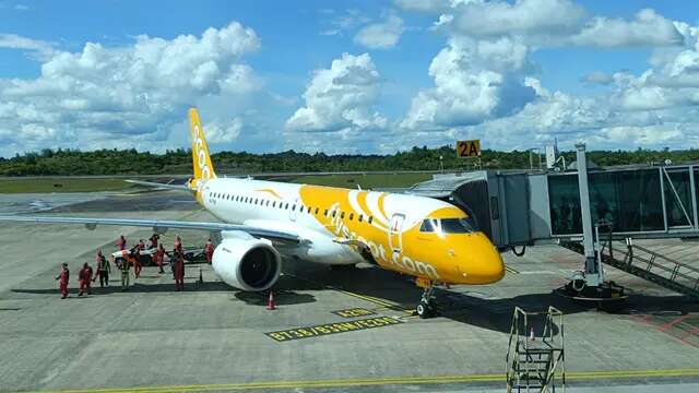 Armada Baru Scoot, Embraer E190-E2 Mulai Jelajahi Langit Sibu Sarawak