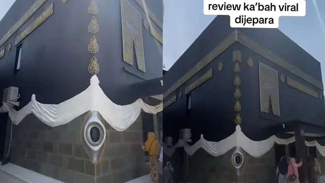 Viral Bangunan Replika Ka'bah Ada di Jepara, Ternyata Sebuah Musala