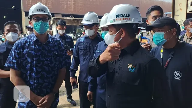 MenLH Hanif Faisol Nurofiq Ngamuk Lihat Pabrik Sebabkan Polusi Udara di Kabupaten Tangeran...