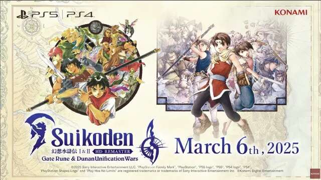 Akhirnya! Suikoden I dan II HD Remaster Hadir dengan Visual HD hingga Fitur Baru