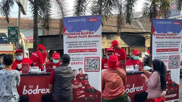 'Pasukan bodrex' Beri Layanan Gratis, Jangkau Lebih dari 6000 Orang di Jakarta, Tangerang,...