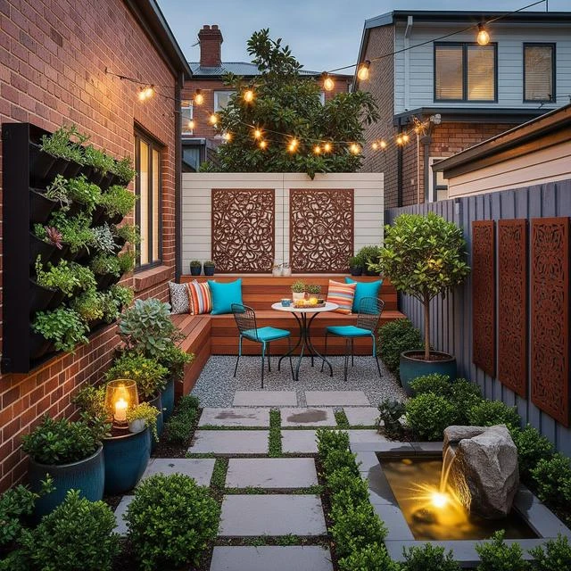 9 Ide Halaman Belakang Sempit di Perkotaan, Sulap Lahan Terbatas Jadi Oase Hijau Impian