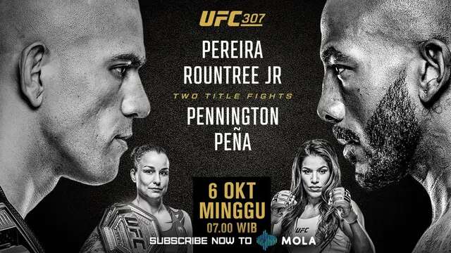 UFC 307 Sajikan Duel Panas Alex Pareira vs Khalil Rountree