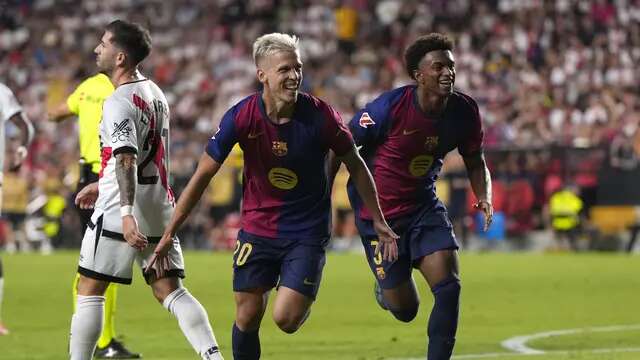 Hasil LaLiga: Barcelona Tekuk Rayo Vallecano, Gol Debut Dani Olmo Jadi Penentu Kemenangan