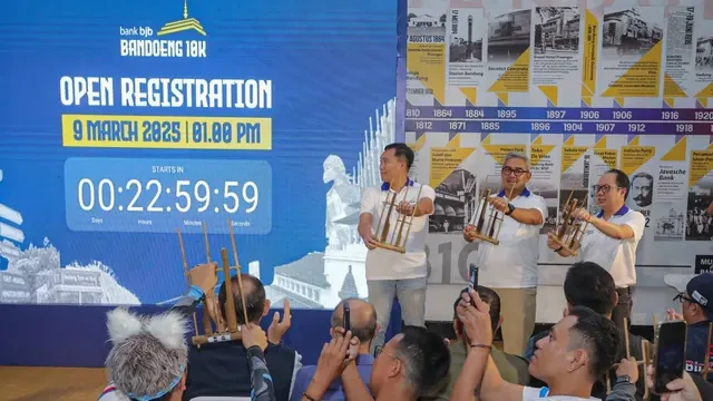3.000 Pelari Bakal Lintasi Kota Bandung, Cek Rekayasa Lalu Lintas Minggu Ini