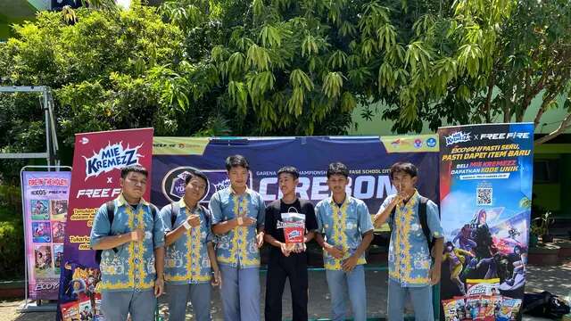 Kolaborasi Kreatif Sasar Gamers Muda, Mie Kremezz dan Free Fire Roadshow di 66 Sekolah Ind...