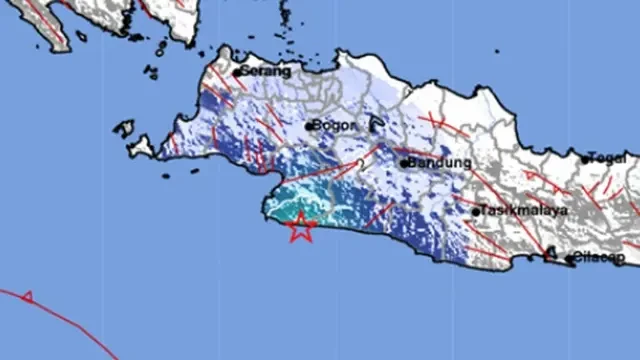 Gempa Magnitudo 4,6 Guncang Kabupaten Sukabumi, Getaran Terasa di Depok
