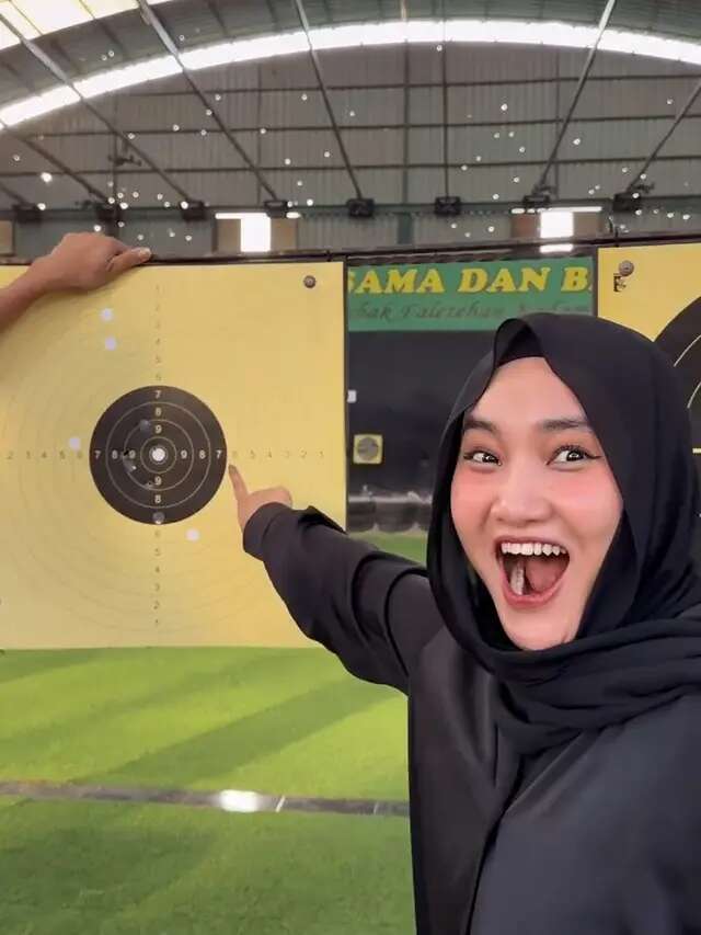 Fatin Shidqia Tekuni Olahraga Menembak, Awalnya Penasaran Kini Ketagihan