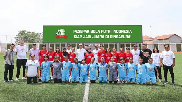 Wakil Indonesia Ikut Turnamen Sepak Bola Putri JSSL 2025 di Singapura