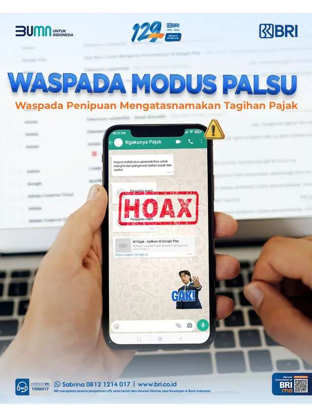 Waspada Penipuan Modus Surat Tagihan Pajak, Kenali Ciri-cirinya