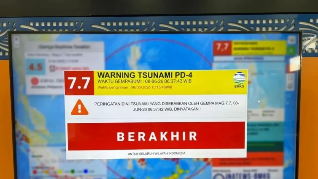 Peringatan Tsunami di Gorontalo Utara Berakhir, Warga Kembali ke Rumah