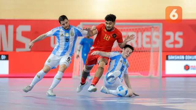 Hasil Timnas Futsal Indonesia vs Argentina: Berikan Perlawanan, Tim Garuda Tumbang 2-4