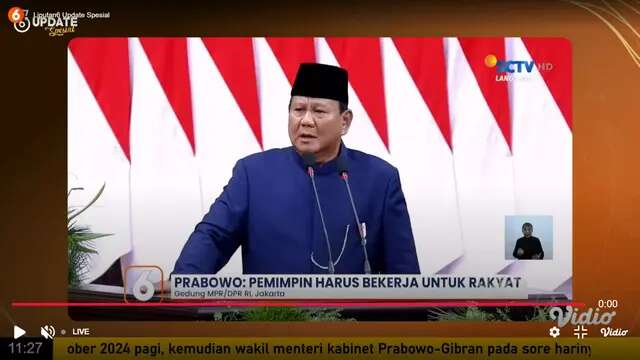 Prabowo: Semua Subsidi Bantuan Rakyat Harus Kepada yang Membutuhkan