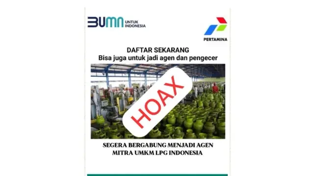 Awas Jebakan Hoaks Pendaftaran Agen dan Pengecer LPG, Simak Jalur Resminya