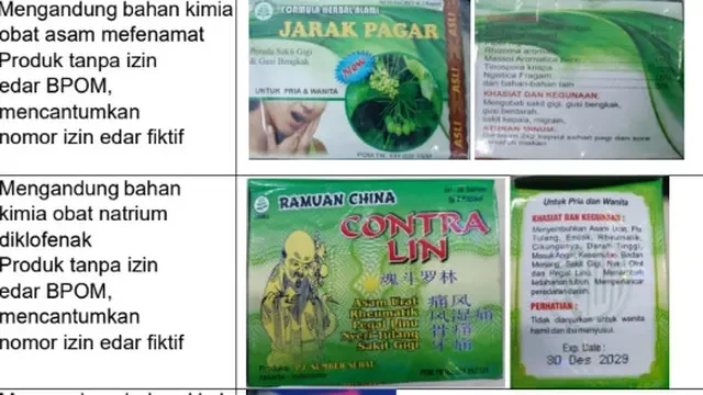 BPOM Temukan 9 Obat Herbal Ilegal yang Bisa Rusak Hati hingga Ganggu Hormon, Ini Daftarnya