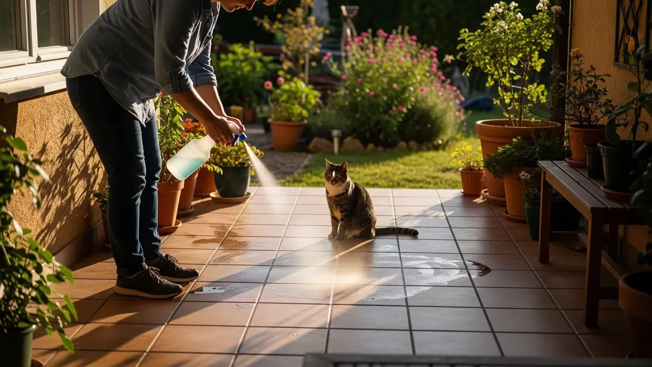 7 Cara Menghilangkan Bau yang Mengundang Kucing Datang ke Teras