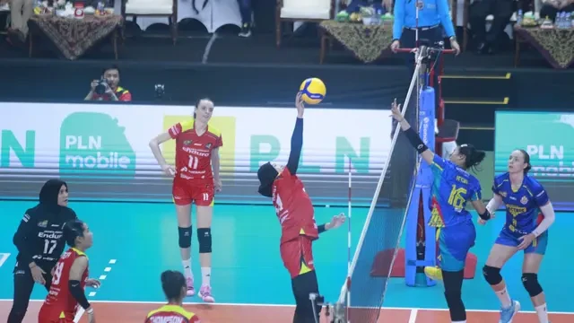 Dihajar Jakarta Pertamina Enduro di Final Four PLN Mobile Proliga 2025, Jakarta Electric P...