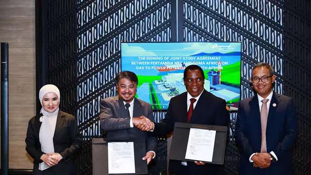 Gandeng Guma, Pertamina NRE Bangun Gas to Power di Afrika Selatan