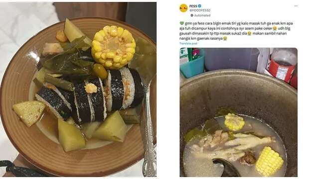 6 Potret Sayur Asem Nyeleneh, Buka Puasa Jadi Enggak Semangat Makan