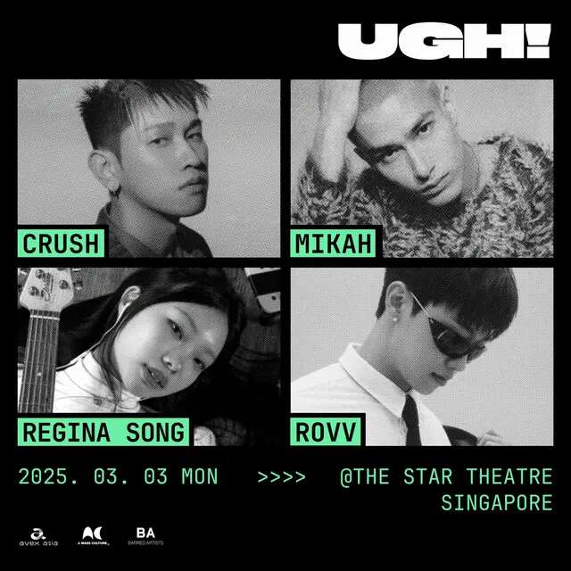 Festival Musik UGH! Siap Guncang Singapura, Ada Crush hingga Regina Song