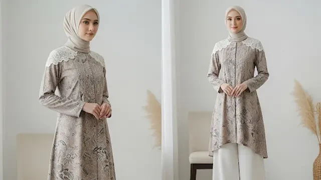 Biar Enggak Gagal Gaya, Begini Cara Pilih Hijab yang Cocok untuk Tunik Flowing