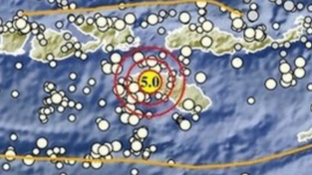 Gempa Magnitudo 5,0 Guncang Waikabubak NTT
