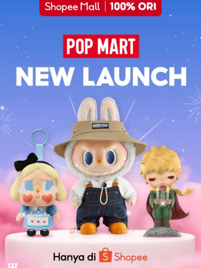 Kejar Koleksi Terbaru Labubu di POP MART Official Store, Eksklusif di Shopee 12.12 Birthd...