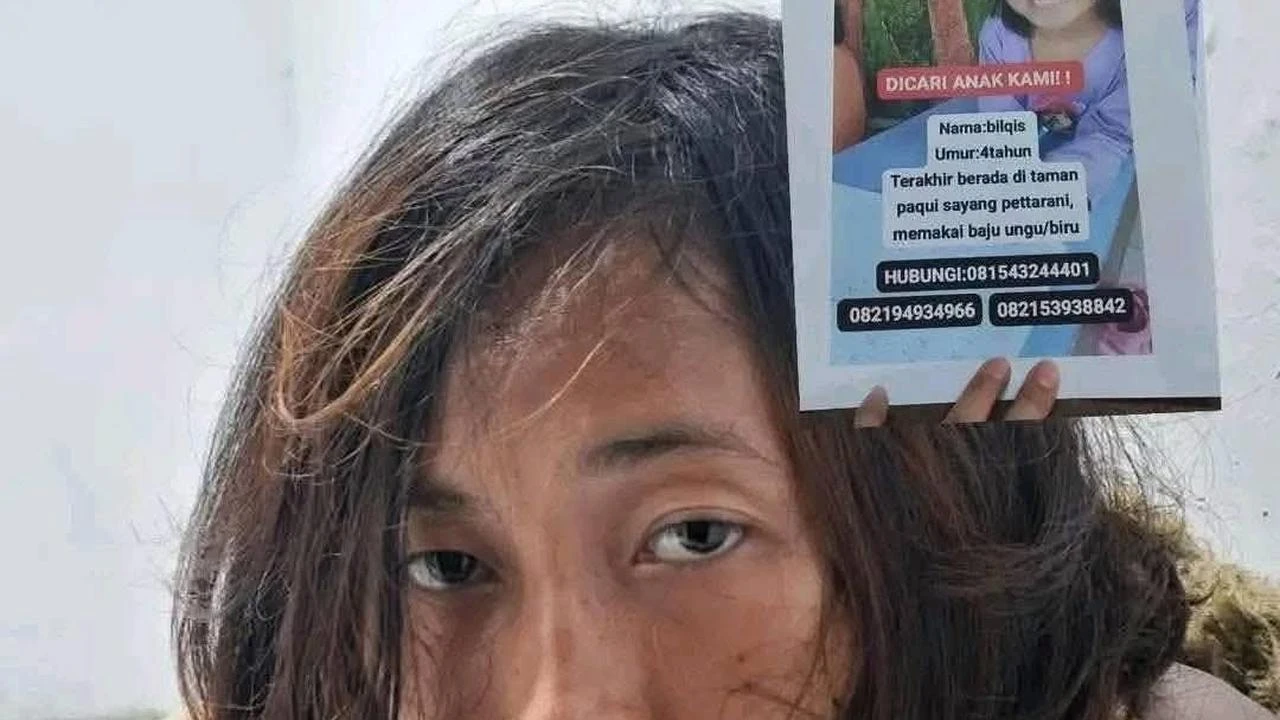 Ini Tampang Penculik Bilqis, Korban Dijual Rp 3 Juta ke Wanita Kenalan di Grup Facebook
