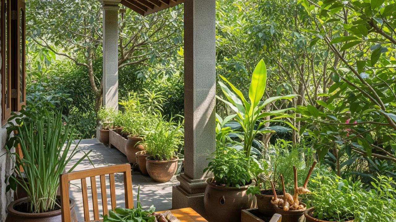 8 Inspirasi Rumah dengan Kebun Pangan Mengelilingi Teras, Wujudkan Hunian Produktif Setiap...
