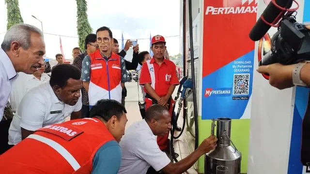 Aman Pace, BBM di SPBU Sentani Jayapura Sesuai Standar