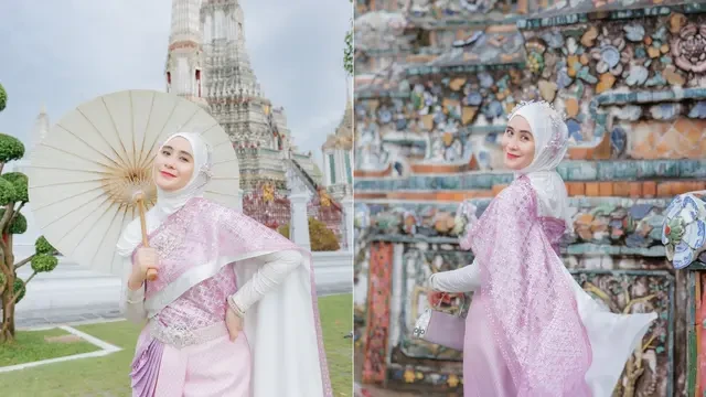 Gaya Liburan Ryana Dea di Thailand, Penampilannya Disebut Bak Bidadari