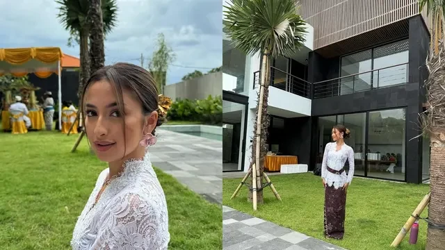 8 Potret Jennifer Coppen Gelar Ritual Melaspas di Bali, Rumah Baru Kamari