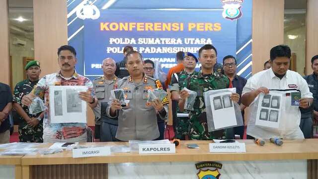 Polisi Ungkap TPPO WNA Bangladesh di Padangsidimpuan, 2 Tersangka Diringkus