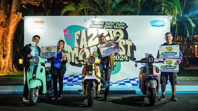 Fazzio Modifest 2024 Singgahi Yogyakarta, 60 Skutik Modifikasi Adu Keren