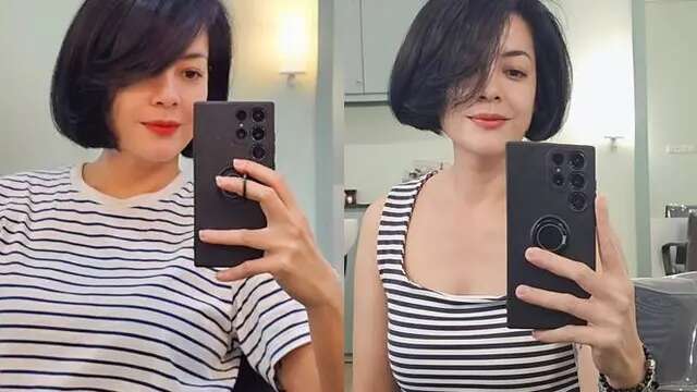 10 Potret Lulu Tobing dengan Gaya Rambut Pendek, Dipuji Makin Awet Muda