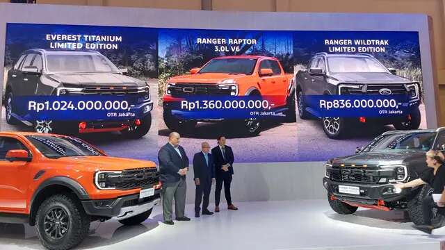 Ford Ungkap Tiga Produk Barunya di GJAW 2024, Ada yang Harga Rp 1,3 Miliar