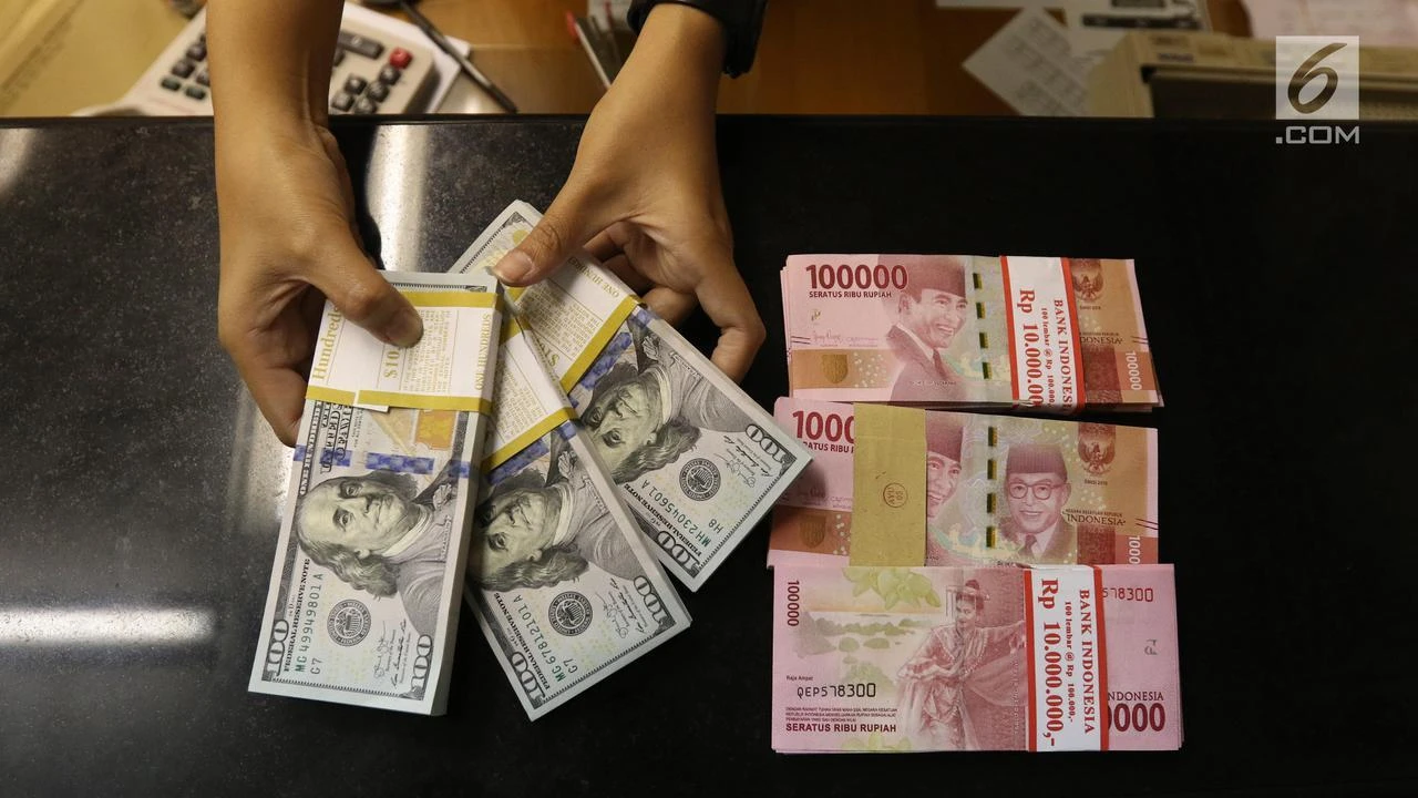 Kurs Dolar AS Loyo terhadap Rupiah Hari Ini 10 November 2025, Sentuh Level Segini