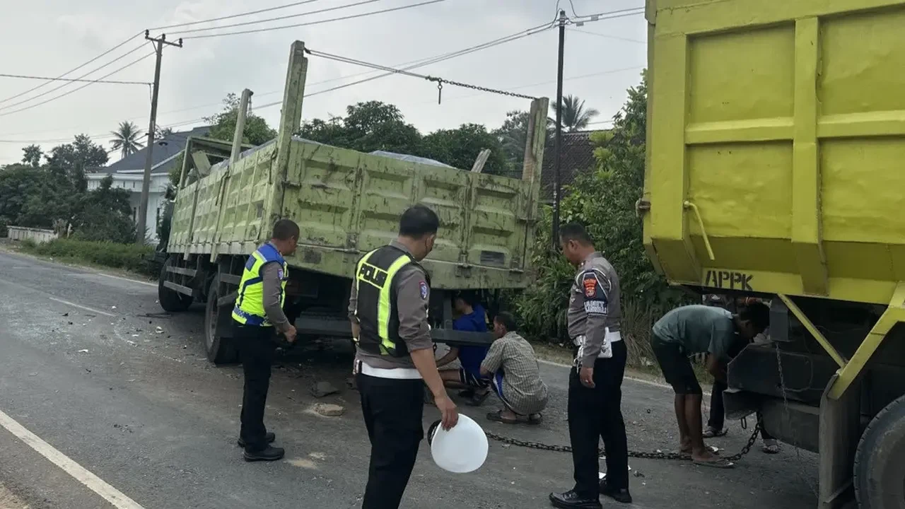 Kecelakaan Truk di Jalinsum, Korban Luka Berat