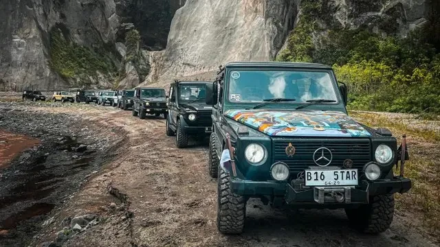 Touring Tahunan, Pecinta Mercedes-Benz G-Class Jelajah Sumatera 959 Km