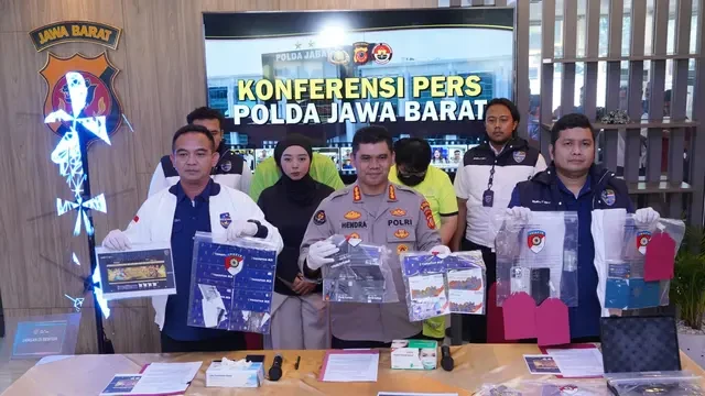 Polda Jabar Ungkap Kasus Judi Online Diduga Jaringan Kamboja  