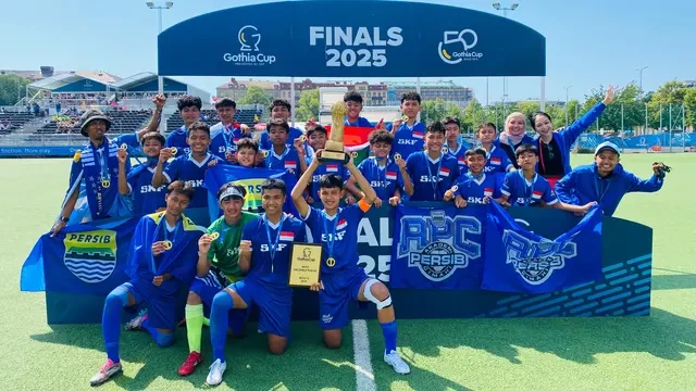 Gokil! Akademi Persib Cimahi Juara Gothia Cup 2025 di Swedia