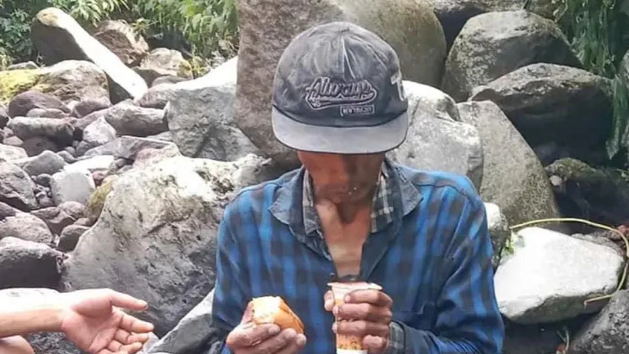 Cerita Pilu Pria Kurus Hilang Bertahun-tahun Ditemukan di Gunung Salak