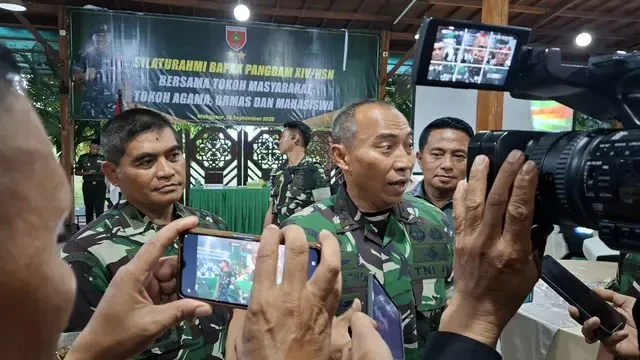 Pangdam XIV Hasanuddin Gelar Silaturahmi Rutin, Bahas Keamanan Makassar