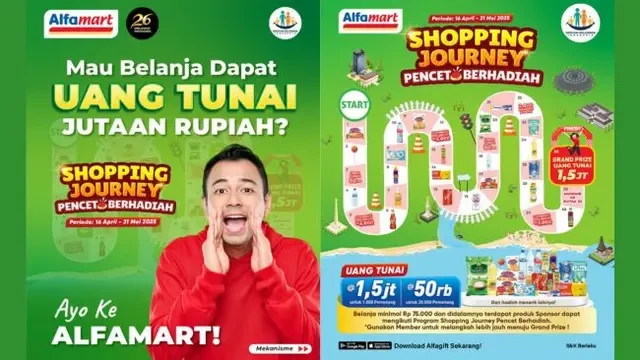 Promo Alfamart Hari Ini 13 Mei 2025, Raih Kesempatan Menang Hadiah Uang Tunai Jutaan Rupia...