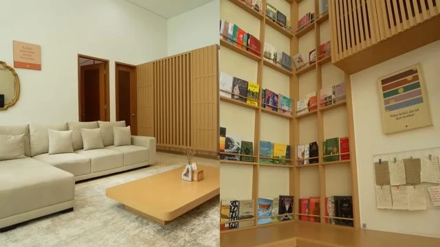 6 Potret Ruang Tamu Rumah Baru Natasha Rizky, Bergaya Japandi Cocok untuk Rumah Minimalis